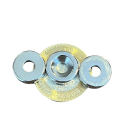 Imán 15mm x 5mm Int. 5mm Anillo Neodimio Ring 12,000 Gauss