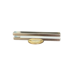 Imán 80mm x 10mm x 5mm Neodimio Potente Grado N45