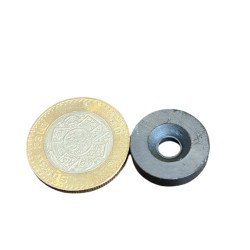 Imán de Ferrita 20mm x 5mm Int. 5mm Anillo Ring 6,000 Gauss
