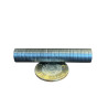Imán de ferrita 12mm x 3mm Neodimio Circular 6,000 Gauss
