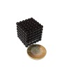 Neocube Negro 216 Esferas De 5mm Juego Destreza