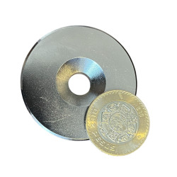 Imán de Neodimio RIng 50mm x 10mm Int10mm