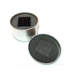 Neocube Negro 216 Esferas De 5mm Juego Destreza