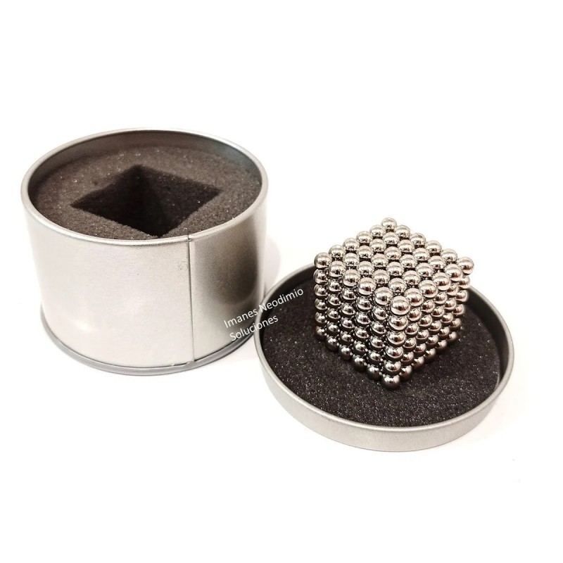 Neocube Plata 216 Esferas De 5mm Juego Destreza