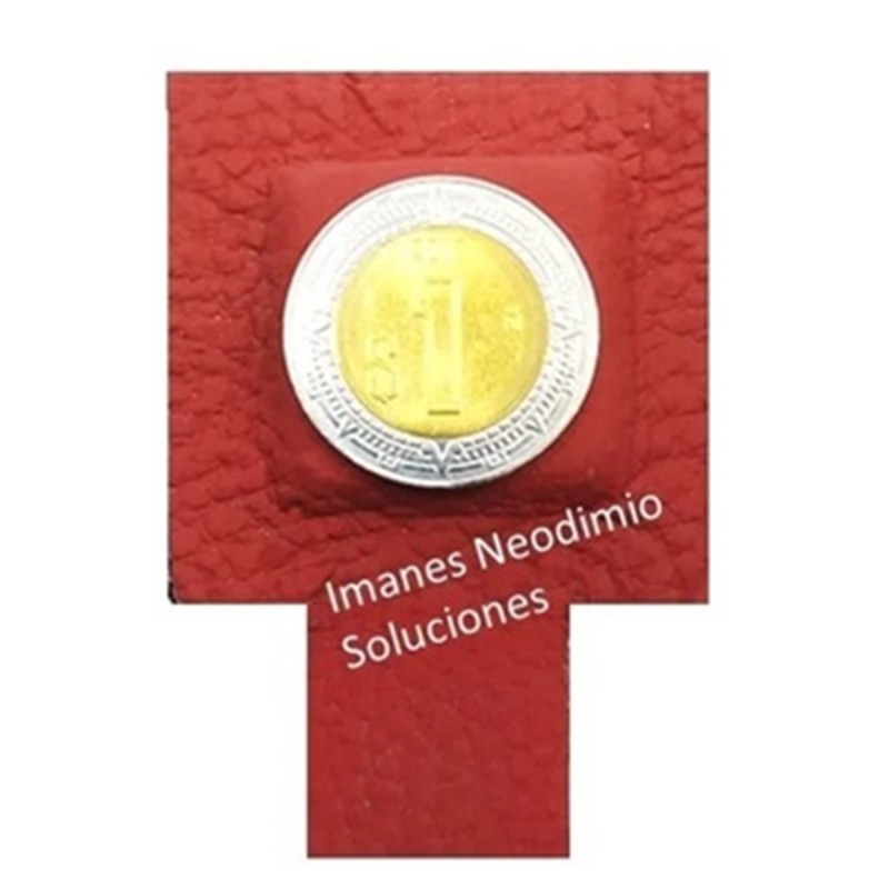 Imán 20mm x 20mm x 5mm Neodimio Forrado Para Biomagnetismo