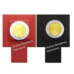 Imán 20mm x 20mm x 5mm Neodimio Forrado Para Biomagnetismo