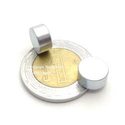 Imán 8mm x 4mm Neodimio Circular 12,000 Gauss