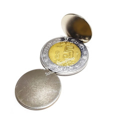 Imán 20mm x 1mm Neodimio Circular 12,000 Gauss