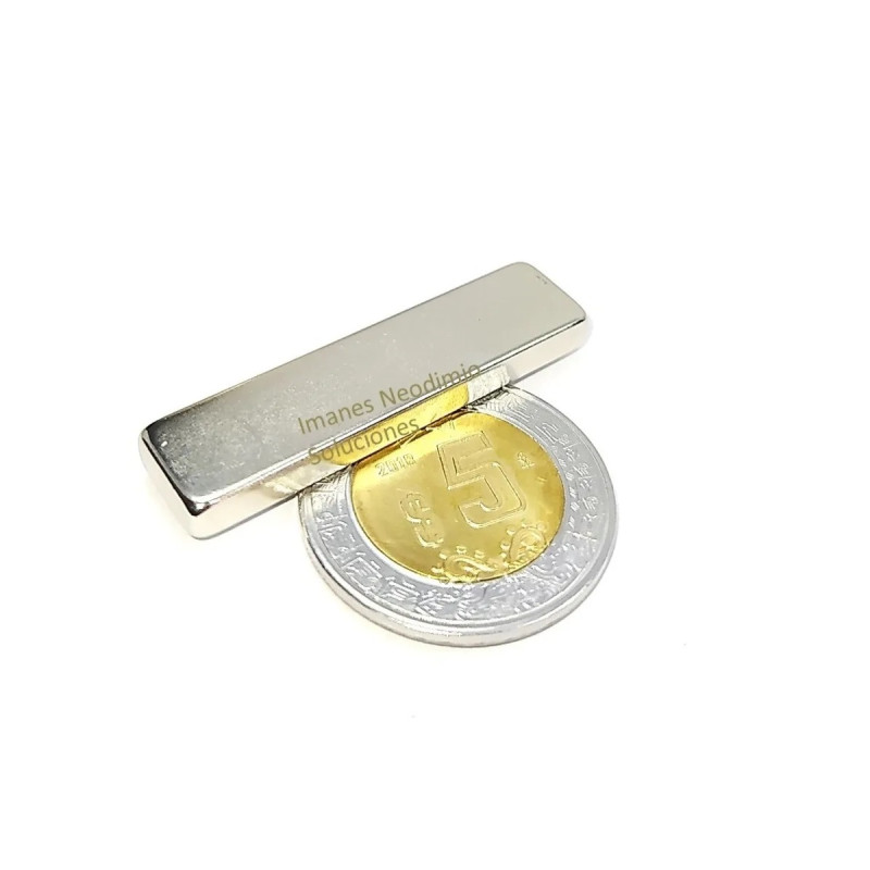Imán 40mm x 10mm x 4mm Neodimio Fuerte 13,500 Gauss