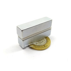 Imán 40mm x 10mm x 10mm Neodimio Súper Fuerte 13,500 Gauss