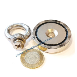 Gancho 48mm x 10.8mm Neodimio Potente Soporte 68kg