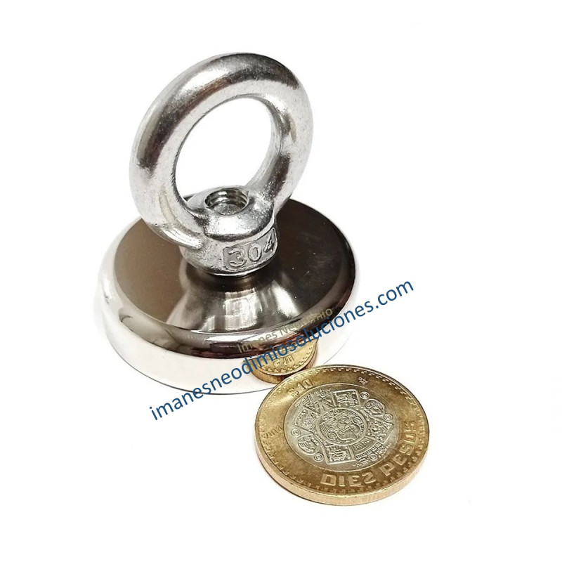 Gancho 48mm x 10.8mm Neodimio Potente Soporte 68kg