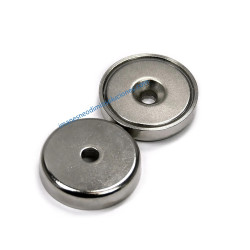 Imán 32mm x 7.8mm Neodimio Pot Olla 13,500 Gauss