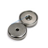 Imán 32mm x 7.8mm Neodimio Pot Olla 13,500 Gauss