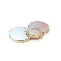 Imán 40mm x 5mm Neodimio Potente 13,500 Gauss