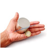 Imán 50mm x 50mm Neodimio Cilindro Gigante Súper Potente 13,500 Gauss