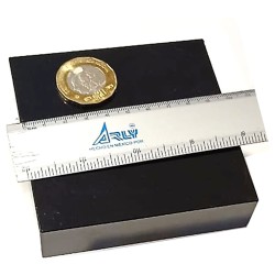 Imán 100mm x 100mm x 25mm Neodimio Súper Monolito 13,500 Gauss
