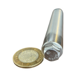 Barra 32mm x 100mm Neodimio Para Trampas Magnéticas 10,000 Gauss