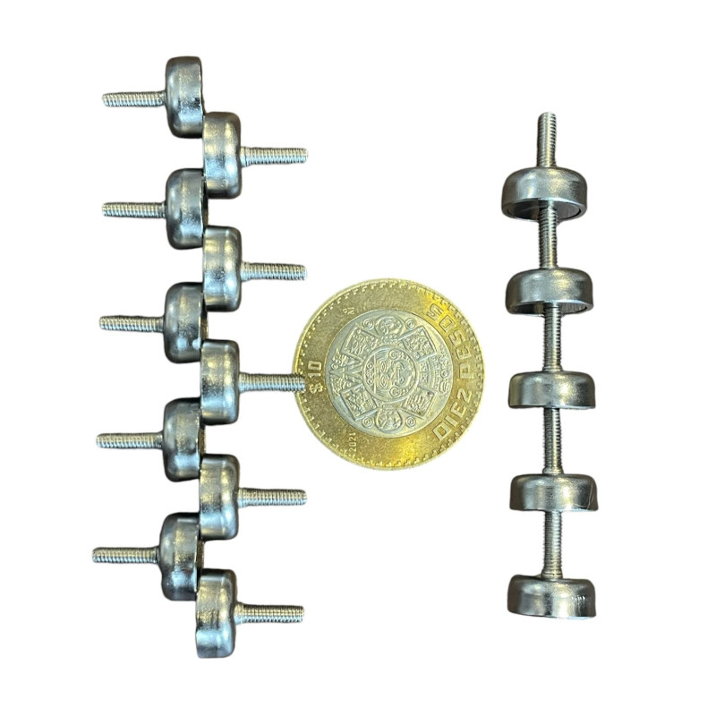 Imán de neodimio Pot Olla 12mm x 4mm