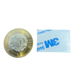 Imán 30mm x 20mm x 5mm 3M Neodimio Con Adhesivo 12,000 Gauss