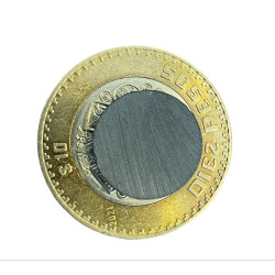 Imán 15mm x 4mm Ferrita Grado C8 De 6,000 Gauss