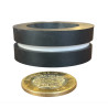 Imán 60mm x 10mm Int. 40mm Anillo Ferrita Ring 13,500 Gauss