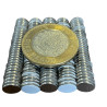 Imán 8mm x 1mm 3M Neodimio Con Adhesivo 12,000 Gauss