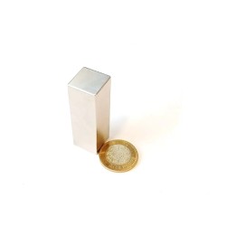 Imán 60mm x 20mm x 20mm Neodimio Súper Potente 13,500 Gauss