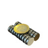 Imán 15mm x 3mm 3M Neodimio Con Adhesivo 12,000 Gauss
