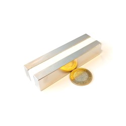 Imán 100mm x 20mm x 10mm Barra De Neodimio 13,500 Gauss