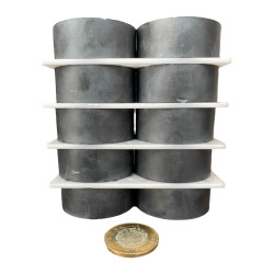 Imán 50mm x 20mm Int. 30mm Anillo Ferrita Ring 13,500 Gauss