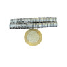 Imán 8mm x 2mm 3M Neodimio Con Adhesivo 12,000 Gauss